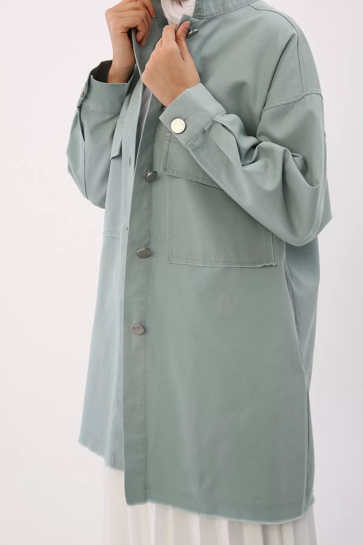 Kadın Ceket - Mint Yeşili