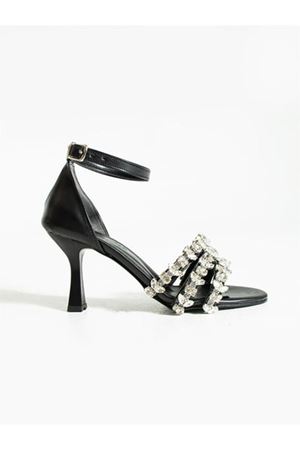 Taşlı Kadın Ayakkabı-Siyah