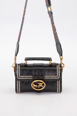  Benek Detay Omuz Çantası-SİYAH