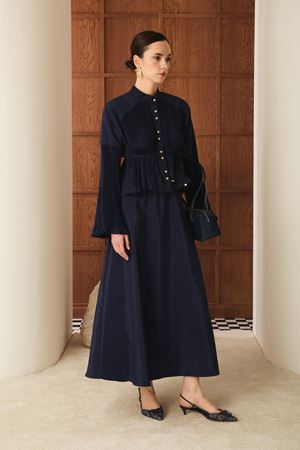 Geliza Pilisoley Etek Takım - Lacivert