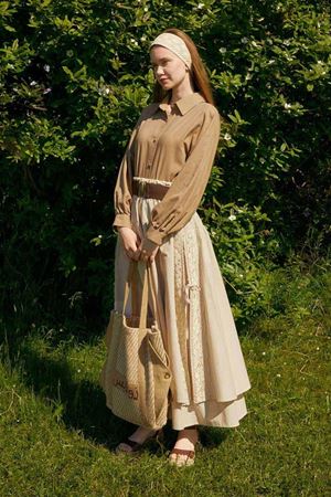 DANTEL DETAYLI KETEN ETEK TAŞ