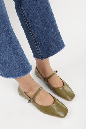 Kadın Sore  Cilt Babet-yağyeşili