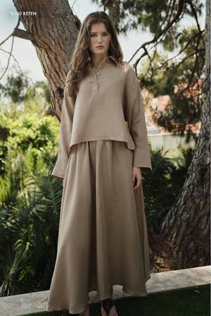 Hooops 25194 Beli Lastikli Keten Etek