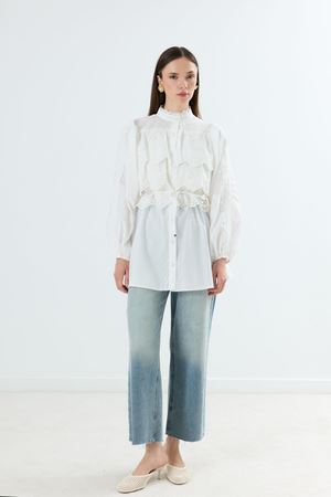 Ahel 6789 Aria Fisto Gold Dacron Gömlek