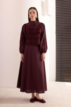 Elior Fistolu Gold Dacron Takım - Bordo