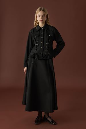  Menra Kuşgözü Detaylı Takım-Siyah