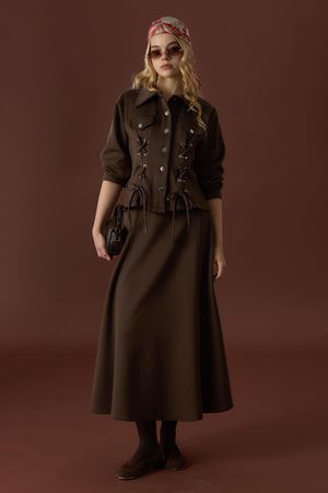  Menra Kuşgözü Detaylı Takım-Kahve