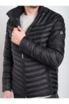 Termal Kaplama Spor  Şişme Mont-siyah