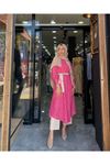 Çizgili  boydan düğmeli pantolon Takım-Yavruağzı